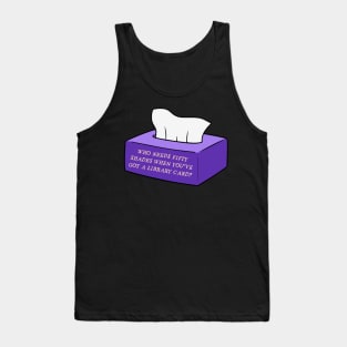 Library Card Tank Top